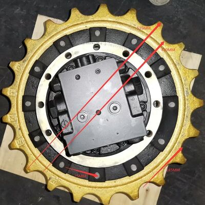 EX75UR EX75UR-3 Τελική οδήγηση για ανταλλακτικά εξορυκτών Hitach 9118299 Συγκρότημα ταξιδιωτικών κινητήρων