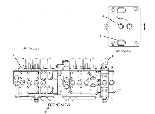 SBS120 59195 2726955 1626176 320D, 320D FM, 320D FM RR, 320D GC, 320D L, 320D LN, 320D LRR, 320D RR,HYDRAULIC PUMP χωρίς κιβώτιο ταχυτήτων