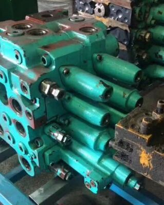 SK200-5 Υδραυλική κύρια βαλβίδα ελέγχου Assy για Kobelco Excavator ανταλλακτικά LQ30V00026F1 κύρια βαλβίδα ελέγχου OEM